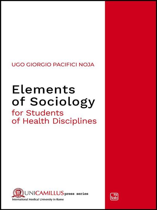 Title details for Elements of Sociology by Ugo Giorgio Pacifici Noja - Wait list